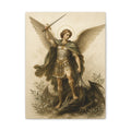 Saint Michael the Archangel – Warrior Canvas Print (Color)