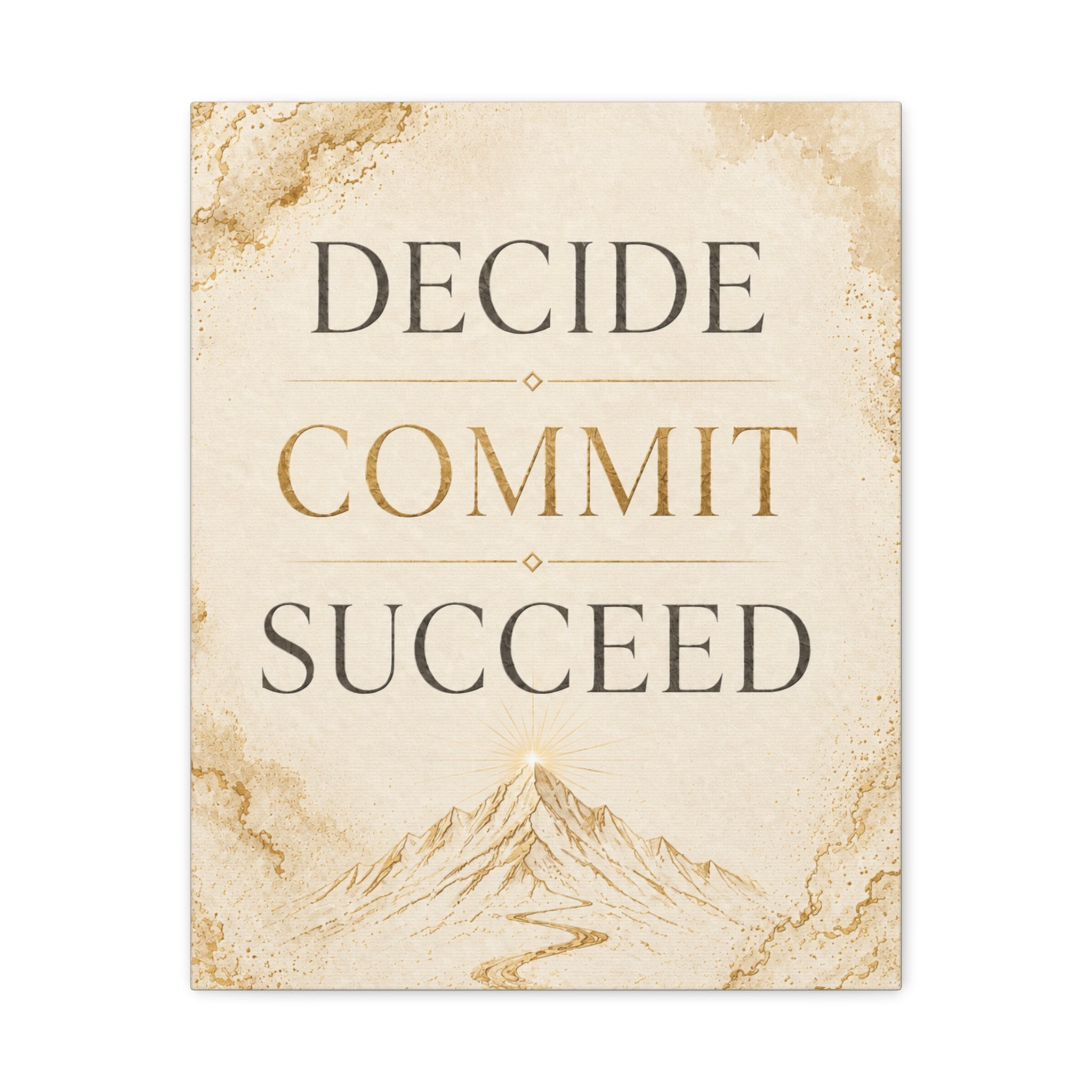 DECIDE. COMMIT. SUCCEED.