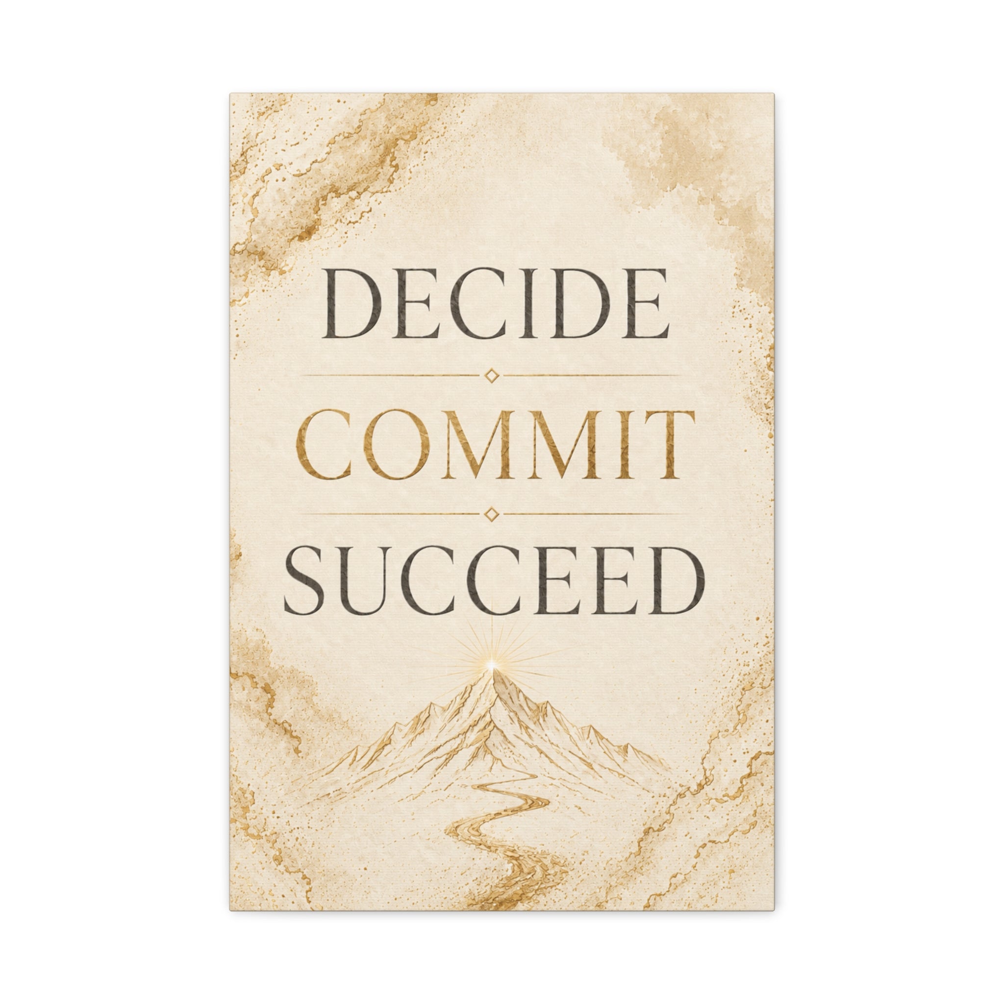 DECIDE. COMMIT. SUCCEED.