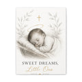 Sweet Dreams, Little One – Nursery Faith Canvas Wall Art