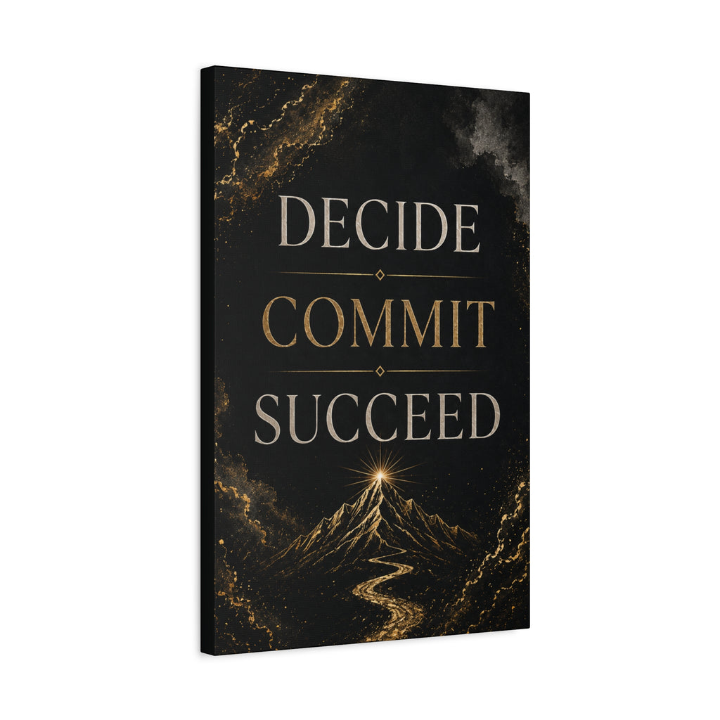 DECIDE. COMMIT. SUCCEED.