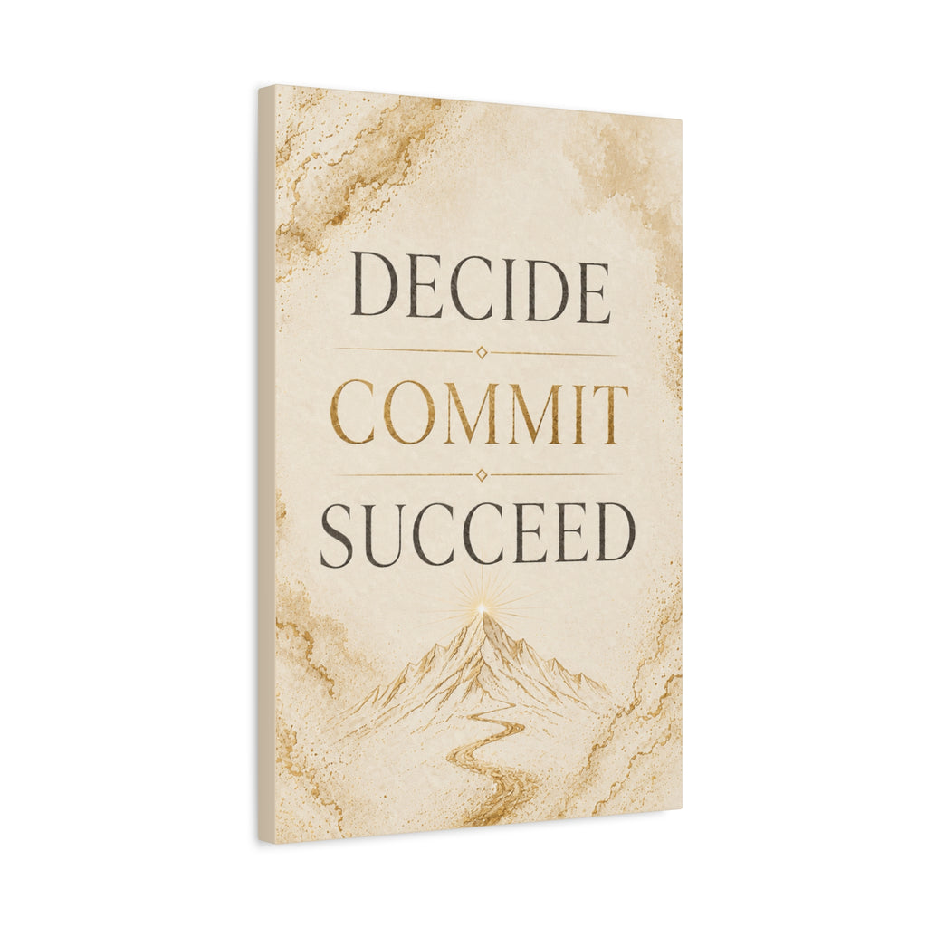 DECIDE. COMMIT. SUCCEED.