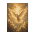 Holy Spirit Dove Christian Canvas Wall Art. Sacred Religious Art
