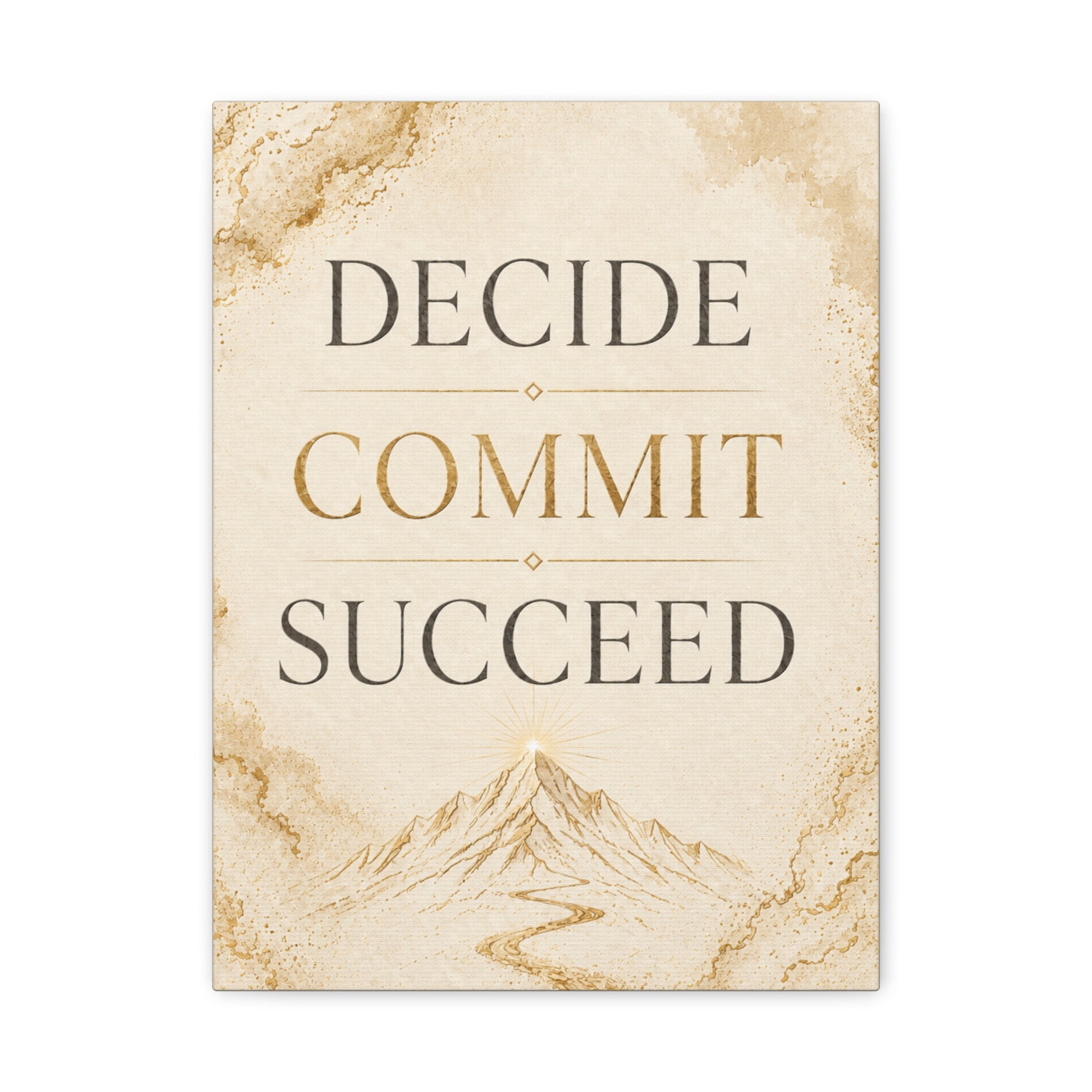 DECIDE. COMMIT. SUCCEED.