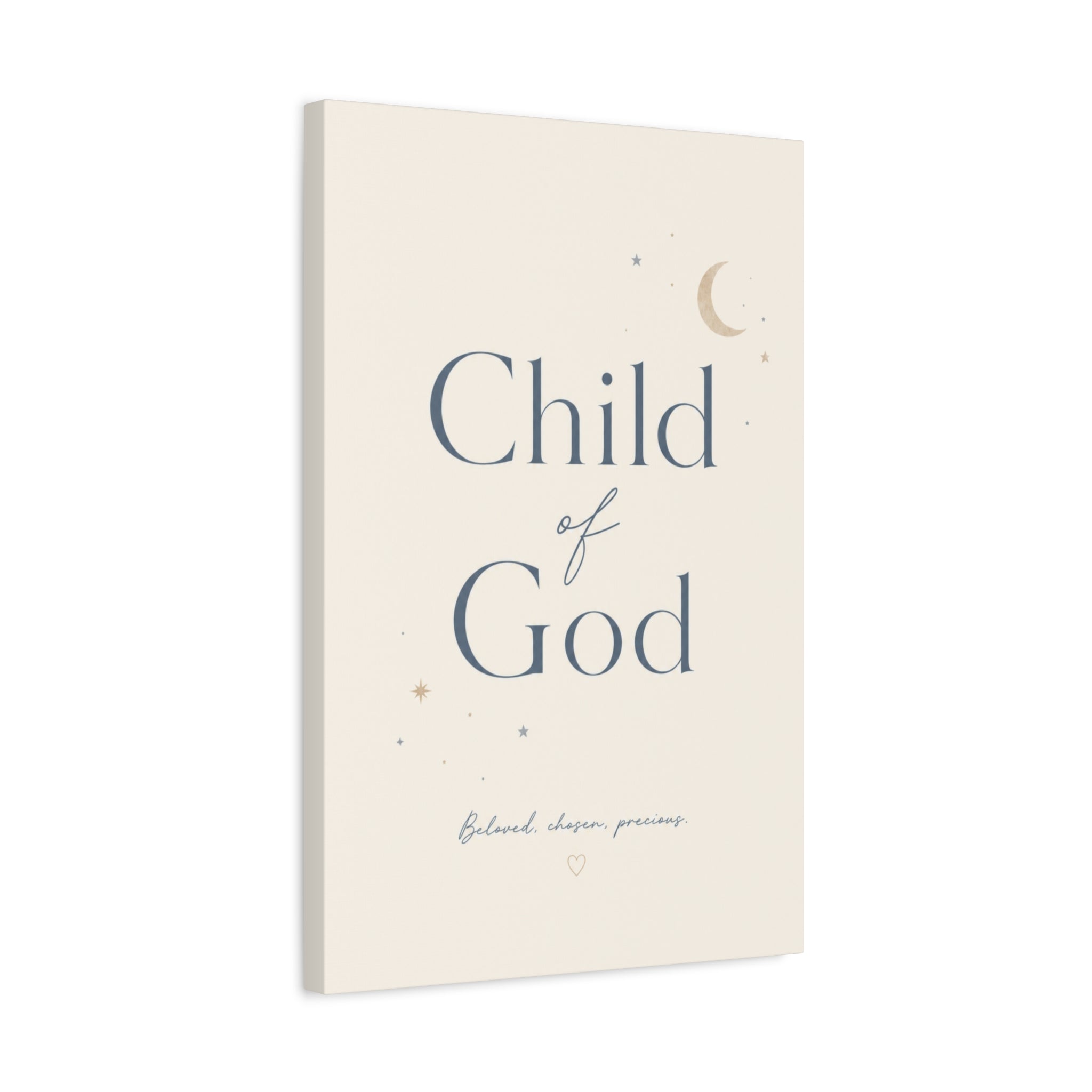 Child of God – Faith Nursery Canvas Wall Art