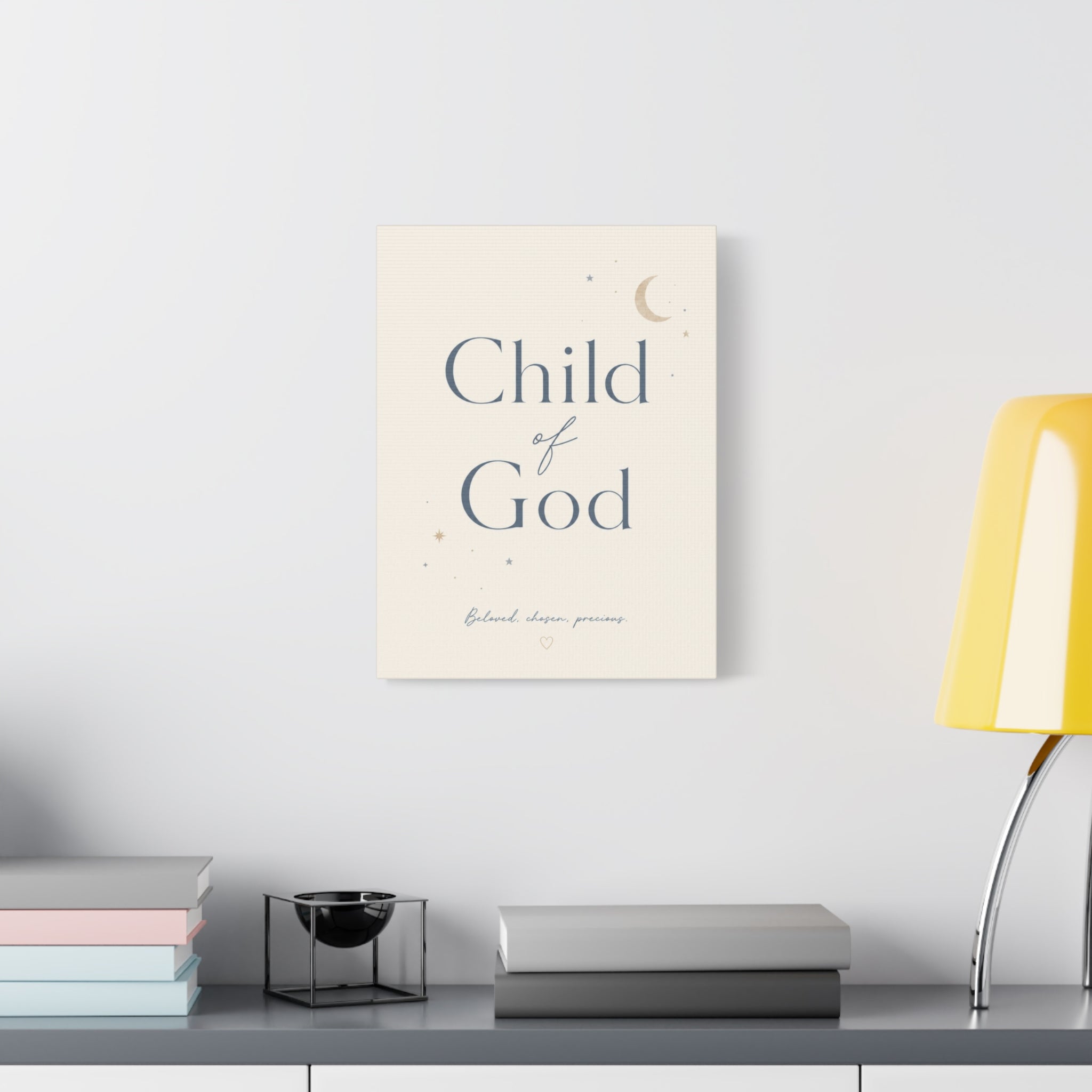 Child of God – Faith Nursery Canvas Wall Art