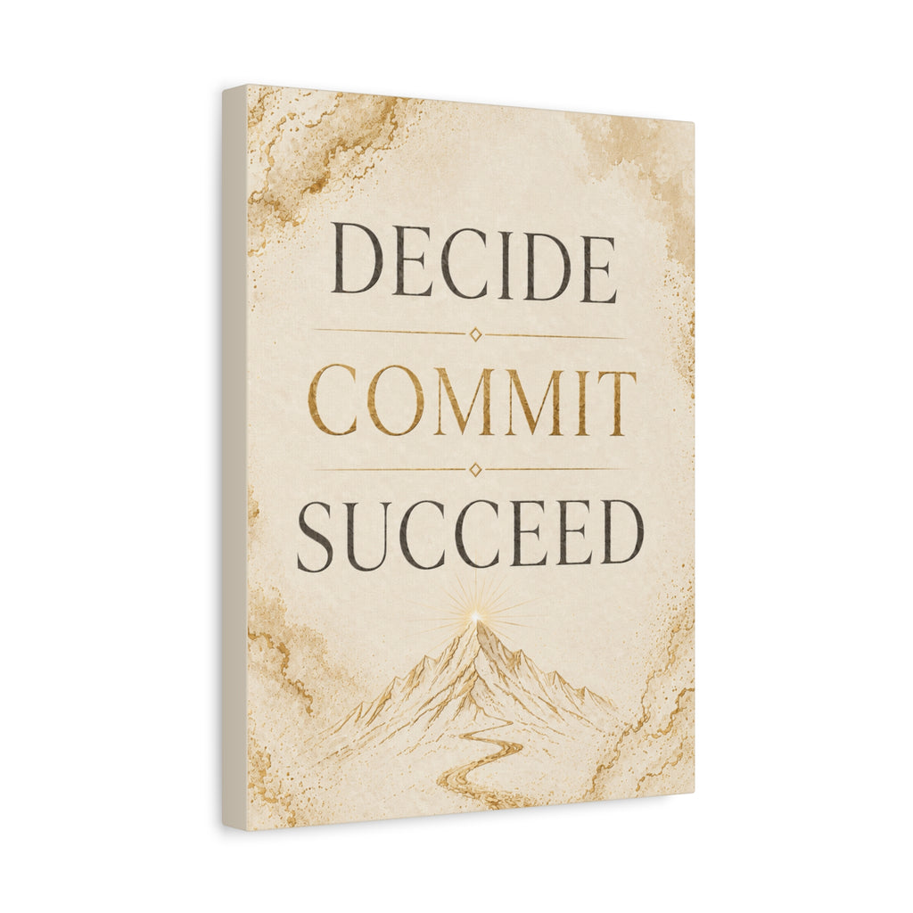 DECIDE. COMMIT. SUCCEED.