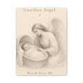 Guardian Angel Watch Over Me – Nursery Canvas Wall Art