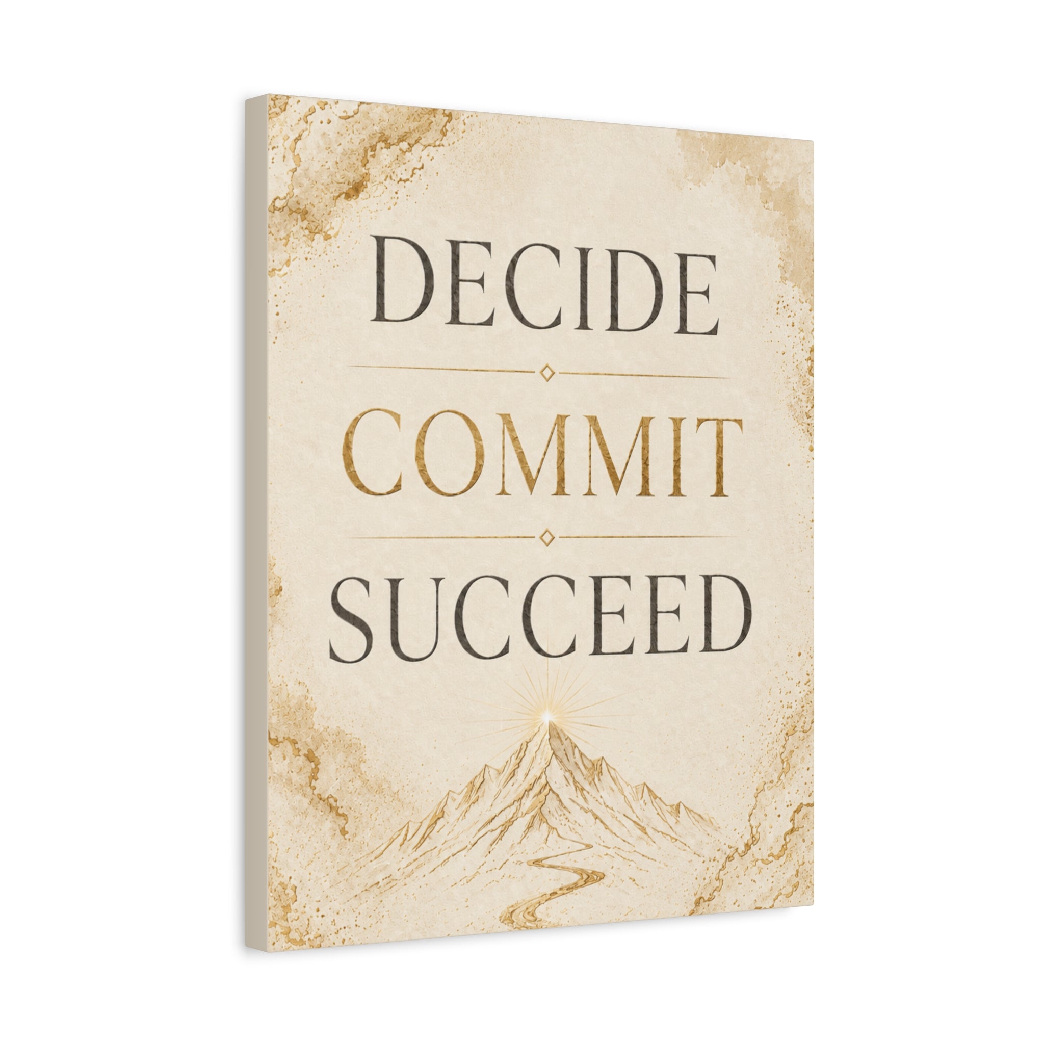 DECIDE. COMMIT. SUCCEED.