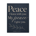 Peace I Leave with You – John 14:27 Canvas Wall Art